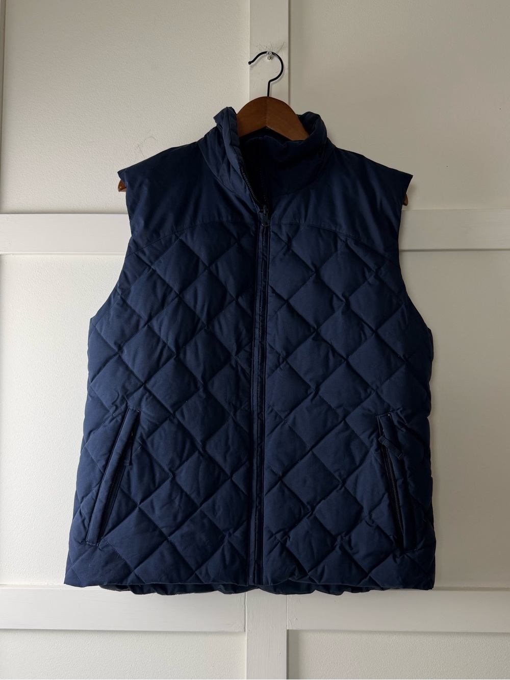 Columbia Navy Quilted Down Vest